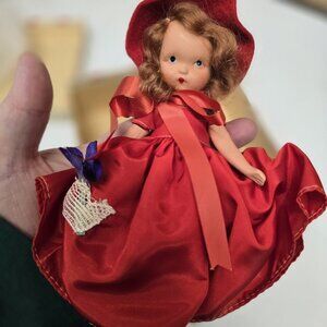 Pretty Vintage Nancy Ann Storybook Doll 159 Ring Around A Rosy